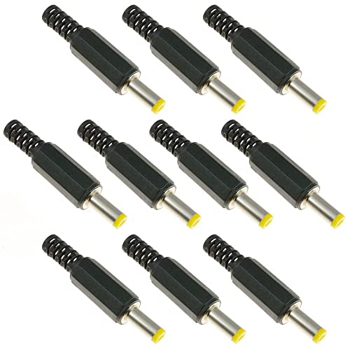 Switch Electronics 1.7mm x 4.0mm Male DC Power Plug Tip Jack Connector Laptop (Pack of 10)