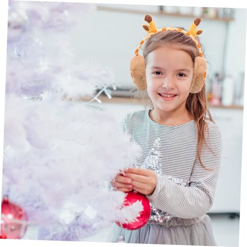 Women's Winter Ear Muffs Plush Earmuff Headband for Cold Days Cute Design for Skiing Snowboarding4