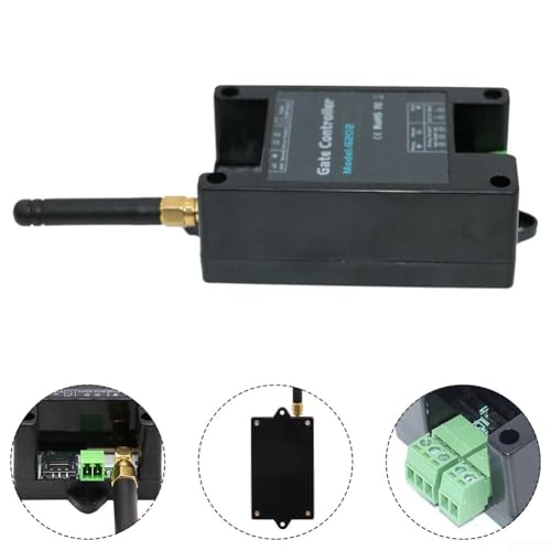 Abridor de puerta inalámbrico 4G GSM G202 con interruptor de control de dial 3