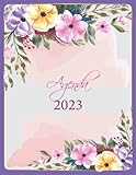  Agenda 2023: Agenda elegante giornaliera oraria per donna  Un Giorno per Pagina  Appuntamenti Professionale  Planner e Calendario annuale xxl  Diario Formato Grande italiano - 21x29 cm.