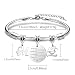 Imagen de Astellea Pulsera con Iniciales Inspiradoras para la Graduación Regalo de Graduación Pulsera Niñas y Mujeres