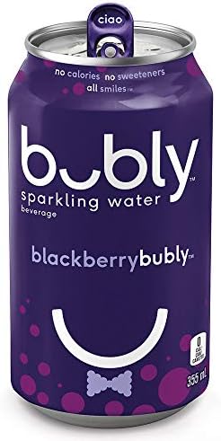 bubly Sparkling Water blackberrybubly, 355 mL Cans, 12 Pack - 3