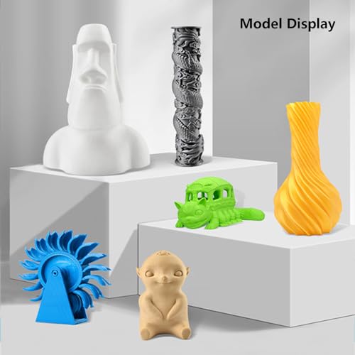 Filamento PLA 1,75 mm para Impresión 3D - 5 kg, Alta Dureza y Sin Enredos - Ideal para Ocultar Líneas de Capa en Impresoras FDM - Negro. - Fernando Cortés