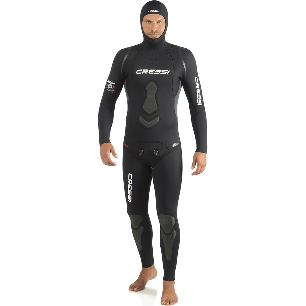 Amazon | CRESSI Apnea Man 2-Piece Wetsuit 5mm L/4 | クレッシー
