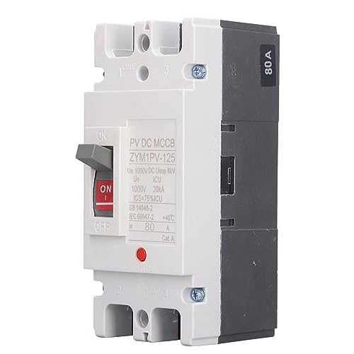Disjoncteur à boîtier moulé 2P 1000V pour sécuriser l'énergie solaire autonome