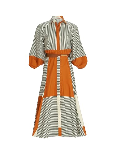 SILVIA TCHERASSI, Agostina Dress, S, Desert Blocks