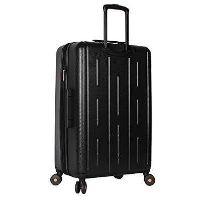 Lucas Luggage Hard Case 27 Expandable Suitcase With Spinner Wheels (27in, Genesis Black)