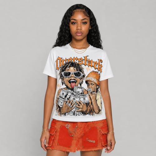 Image of DopeSkill Graphic Tee Streetwear Hypebeast Hip Hop Unisex Premium T-Shirt Sneaker Colour Matching Shirts Gift for Sneakerhead