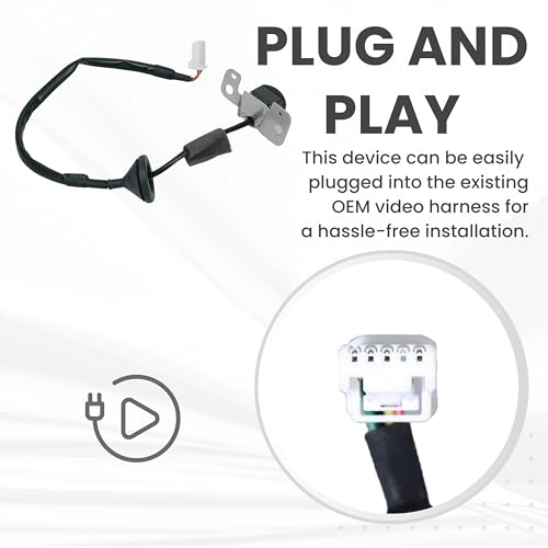 Image of Backup Camera Replaces for 2012-2015 Mazda CX-9 OE Part # TK21-67-RC0C, TK21-67-RC0, TK21-67-RC0A, TK21-67-RC0B