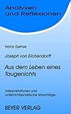  Aus dem Leben eines Taugenichts