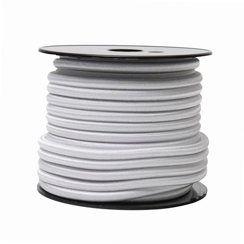 WERKA PRO Tendeur élastique Blanc Ø 8mm x 20m