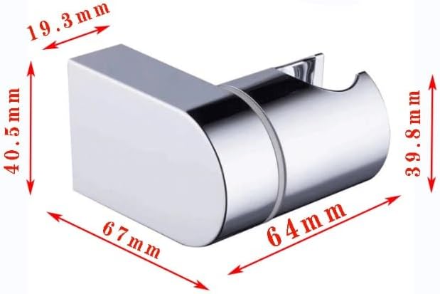 Shower Wall Base ABS Electroplated Fixing Spray Adjustable Movable Support