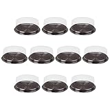 Photo Gallery housoutil 10 scatole per torte individuali, contenitori per torte con coperchi a cupola, scatole trasparenti per torte da dessert, pasticceria e dessert, confezione da 10 pezzi Photo Gallery housoutil 10 scatole per torte individuali, contenitori per torte con coperchi a cupola, scatole trasparenti per torte da dessert, pasticceria e dessert, confezione da 10 pezzi