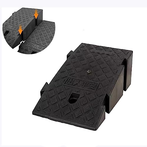 Rampas de umbral de plástico portátiles para evitar caídas en escalones y exteriores