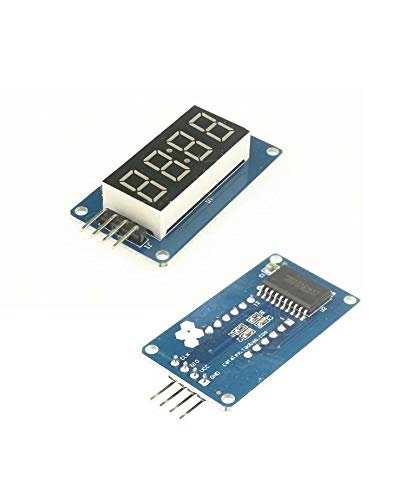 INVENTO 0.36" TM1637 4-digit 7-Segment Tube LED Blue Digital Display Module (B07M7F3HT3) Amazon Price History, Amazon Price Tracker
