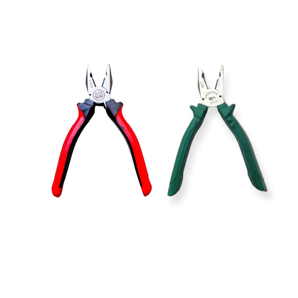 Sky Blue Combination Hand Tool's Multipurpose Professional Home & Office Used Tool's Kit (2 Piece) SBE569