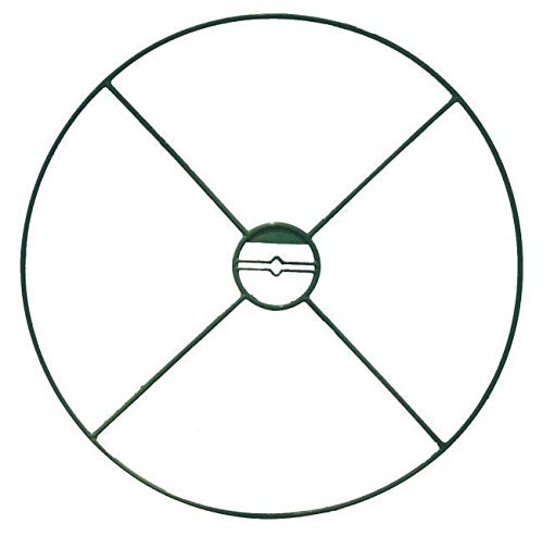 Gardening Naturally Green Plant Support Rings Pack Of 3 (40cm (16"))