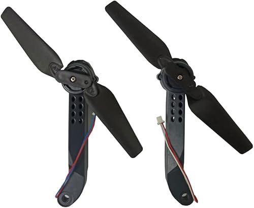 Miniatura 3 de RC Quadcopter Repuestos Axis Drone Arms con hélices FPV Racing Drone Brazos Comaptibles con E58/L800/JY019/S168 RC Hobby, 4 piezas incluidas
