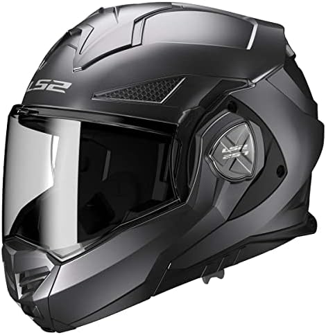LS2 Helmets Advant X Modular Helmet (Matte Titanium - 2X-Large)
