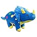 40-100cm Creative Big Peluche Doux Triceratops Stegosaurus en Peluche Jouet Dinosaure Poupée en Peluche Enfants Dinosaures Jouet Cadeaux d'anniversaire 40cm Bleu