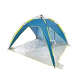 Bliss Hammocks BHT-A39-BY Pop-Up Beach Tent w/Carry Bag for Easy Travel, Sun...