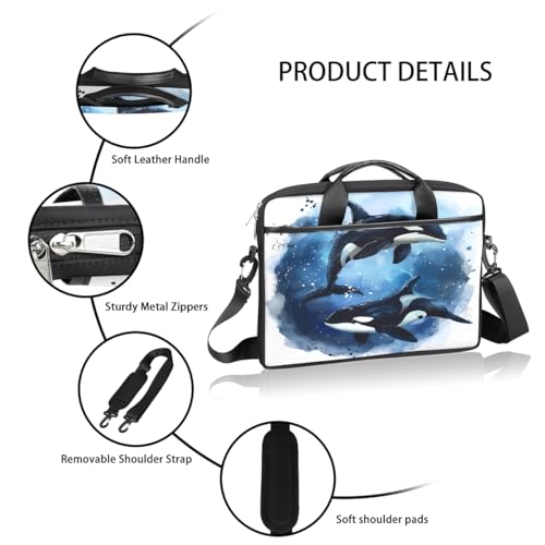 Bolsa para portátil Ethebre para laptop de 15 pulgadas miniatura 4