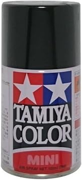 Tamiya 85006 Lacquer Spray Paint, TS-6 Matt Black - 100ml Spray Can