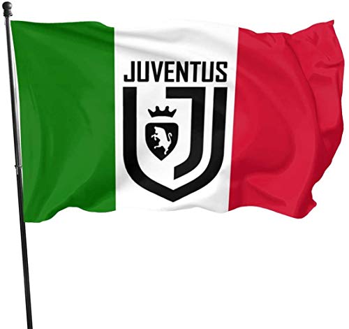 Viplili Banderas, Juventus Flags 3x5 Feet Garden House Outdoor Banners Decorative Flag