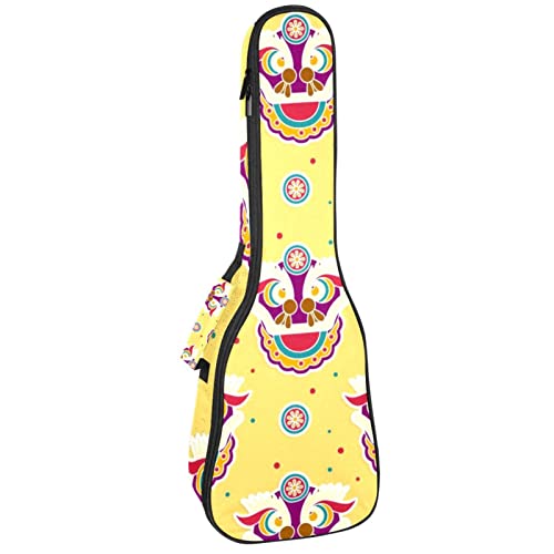 Sac à dos pour ukulélé de concert rembourré pour éviter les rayures en voyage