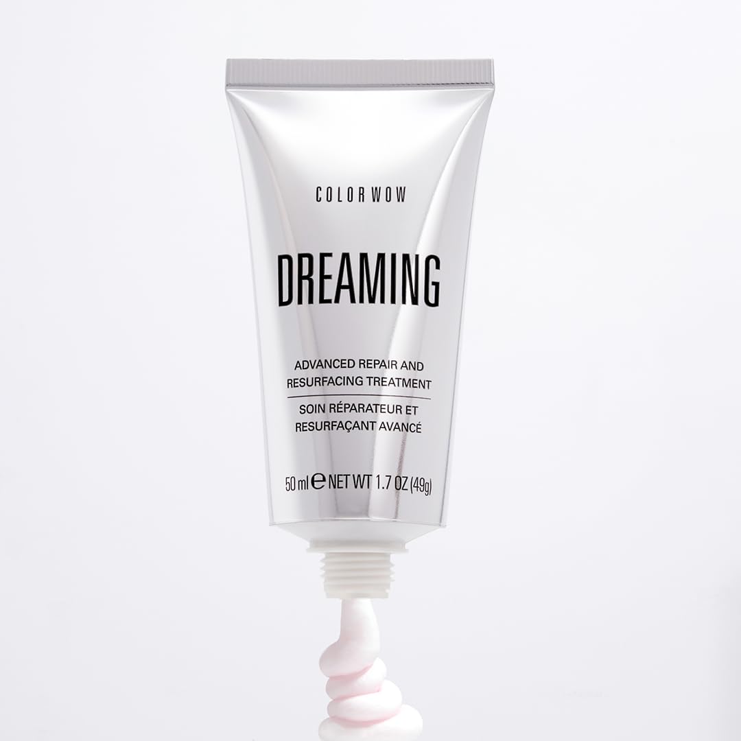 COLOR WOW Dreaming Advanced Repair and Resurfacing Treatment| Hair Mask for Anti-Frizz, Anti-Damage, Delivers Flawless Strands