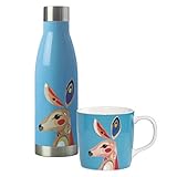 Trinkflasche: Handwäsche empfohlen | Tasse: spülmaschinengeeignet, ofenfest, mikrowellenfest, gefrierschranktauglich