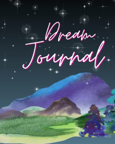 Journal de rêve mystique et carnet pour écrire les rêves la nuit