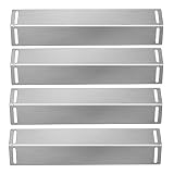 Folocy 16 1/2” x 4” BBQ Gas Grill Replacement Parts, Grill Heat Plates Shield Heat Tent for Charbroil 463211514, 463211512, 463211513, BBQ Grillware GGPL-2100, GGPL2100, Smoke Canyon GR2034205-SC-00