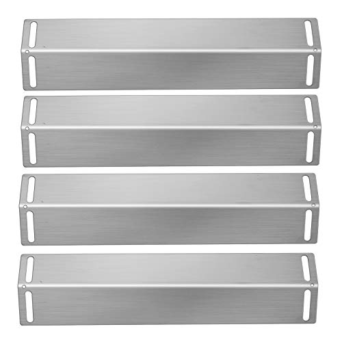 Folocy 16 1/2” X 4” Bbq Gas Grill Replacement Parts, Grill Heat Plates Shield Heat Tent For Charbroil 463211514, 463211512, 463211513, Bbq Grillware Ggpl-2100, Ggpl2100, Smoke Canyon Gr2034205-Sc-00 #TOP1
