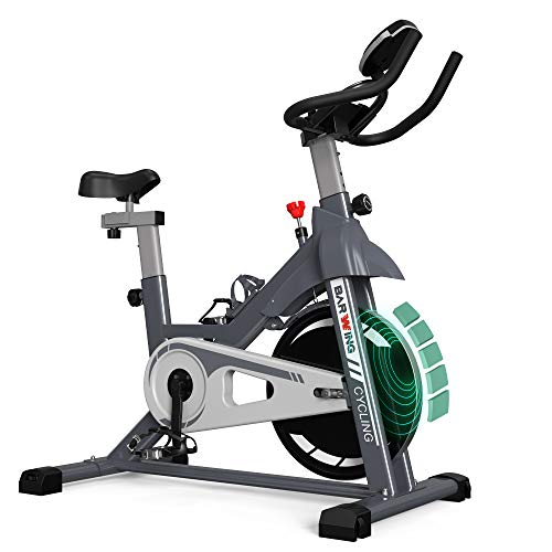 BARWING Stationary Exercise Bike for Home Workout 4 IN 1 Foldable