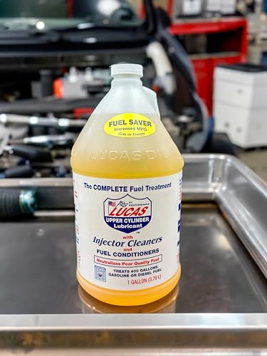 Lucas Oil 10013 Fuel Treatment-3.78L, clear yellow