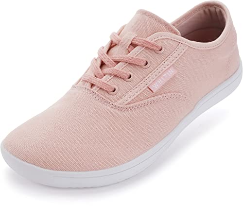 Image of WHITIN Women's Wide Toe Box Canvas Barefoot Shoes W87