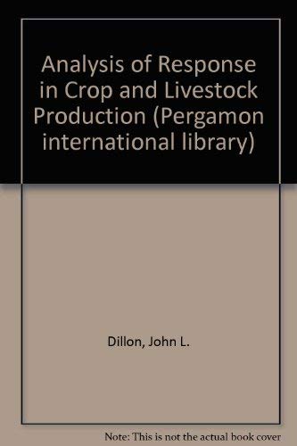 livre Analysis of Response in Crop and Livestock Production