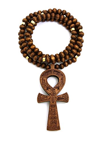Fashion 21 Egypt Key of Life Ankh Pendant 8mm 36