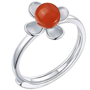 Aligeya.cn Aligeya 925 Sterling Silber Damen Ring Vier-Blatt Gras Ring Ring Aligeya.cn Aligeya 925 Sterling Silber Damen Ring Vier-Blatt Gras Ring Ring