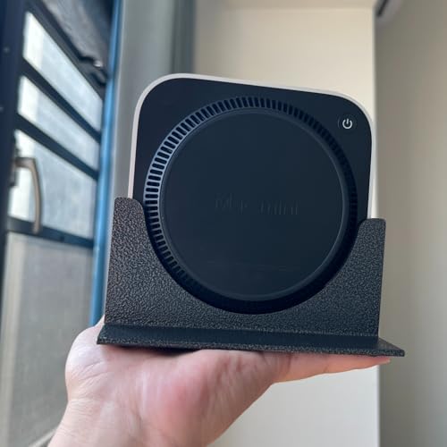 Soporte vertical Mac mini M4 Fangool metálico miniatura 7