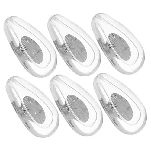 PERSELOSO 6 Pares De Almohadillas Para La Nariz Para Gafas, Almohadillas Para La Nariz Con, Almohadillas Para La Nariz Antideslizantes, Almohadillas Para La Nariz Con Bolsa De