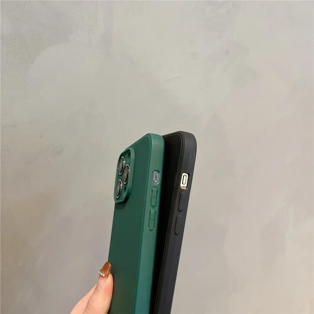 Funda de teléfono Blanda a Prueba de Golpes con cordón y Armadura de Caramelo para iPhone 15, 14, 13, 12, 11 Pro MAX, 7, 8 Plus, Color Negro, para iPhone XR