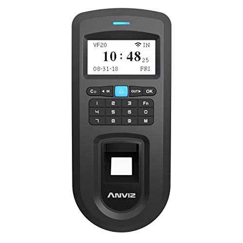 ANVIZ VF20 : contrôle d'accès biométrique et Code PIN, Connexion TCP/IP et Wi-FI