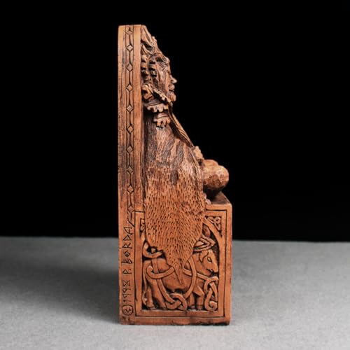 Estatua Cernunnos Dios Cornudo Wicca 8 Pulgadas miniatura 4