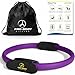 ProBody Pilates Fitness Circle – 14 Inch Pilates Ring for Yoga and Other Workouts, Focusing on Toning Inner Thighs, Arms, Core and Back, at Home Pilates Equipment (Purple)