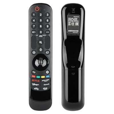 MR23GN AKB76043202 Remote Control Compatible with LG Smart TV 2018-2023 LG UHD OLED QNED B3 C3 G3 NanoCell 4K 8K Smart TVs, Compatible with LG Remote Control AN-MR23GA/GN AN-MR22GA/GN AN-MR21GA