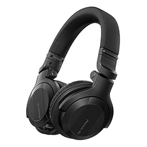 Pioneer DJ HDJ-CUE1BT-K, Casques DJ avec Bluetooth, Noir