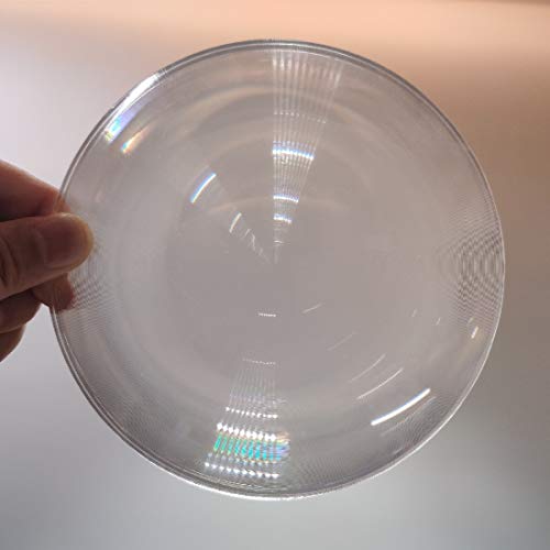Image of Fresnel Lens, Diameter 150mm (5.9''), Focal Length 70mm, Acrylic Lens (not Glass), for Physics Classroom Education, Solar Heating, Magnifiying. (Focal Length 70mm)