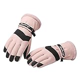 Reiten Camping Wandern Arbeit Frauen Winter Outdoor Sports Skifahren Reiten Kältesichere wasserdichte Touchable Handy Slip Warme Handschuhe Latex Strümpfe Set